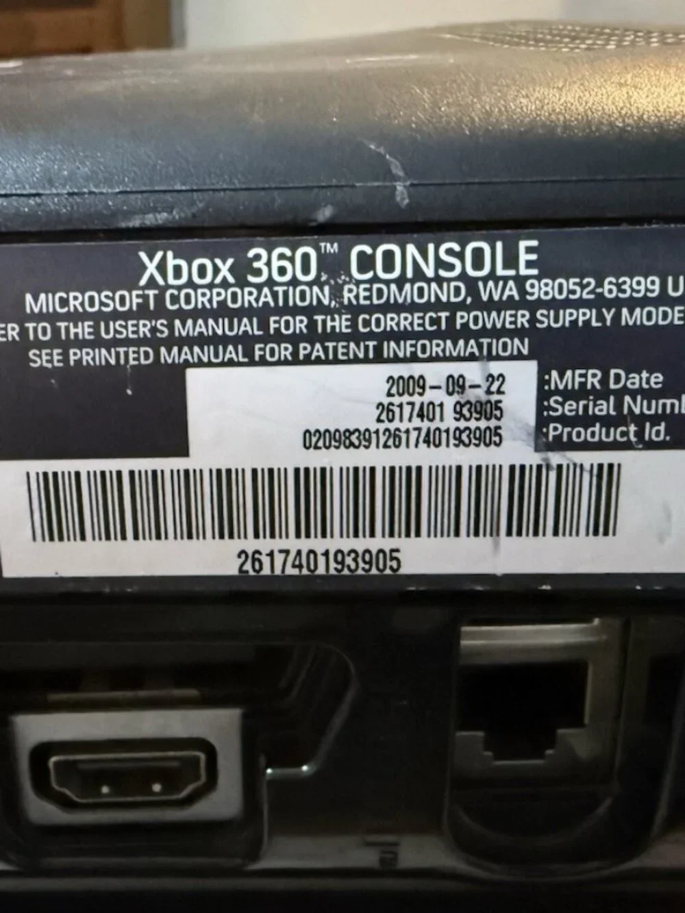 Xbox 360 Jasper Bundle Controller 120GB HDD HDMI NTSC Halo Bundle + Red Dead